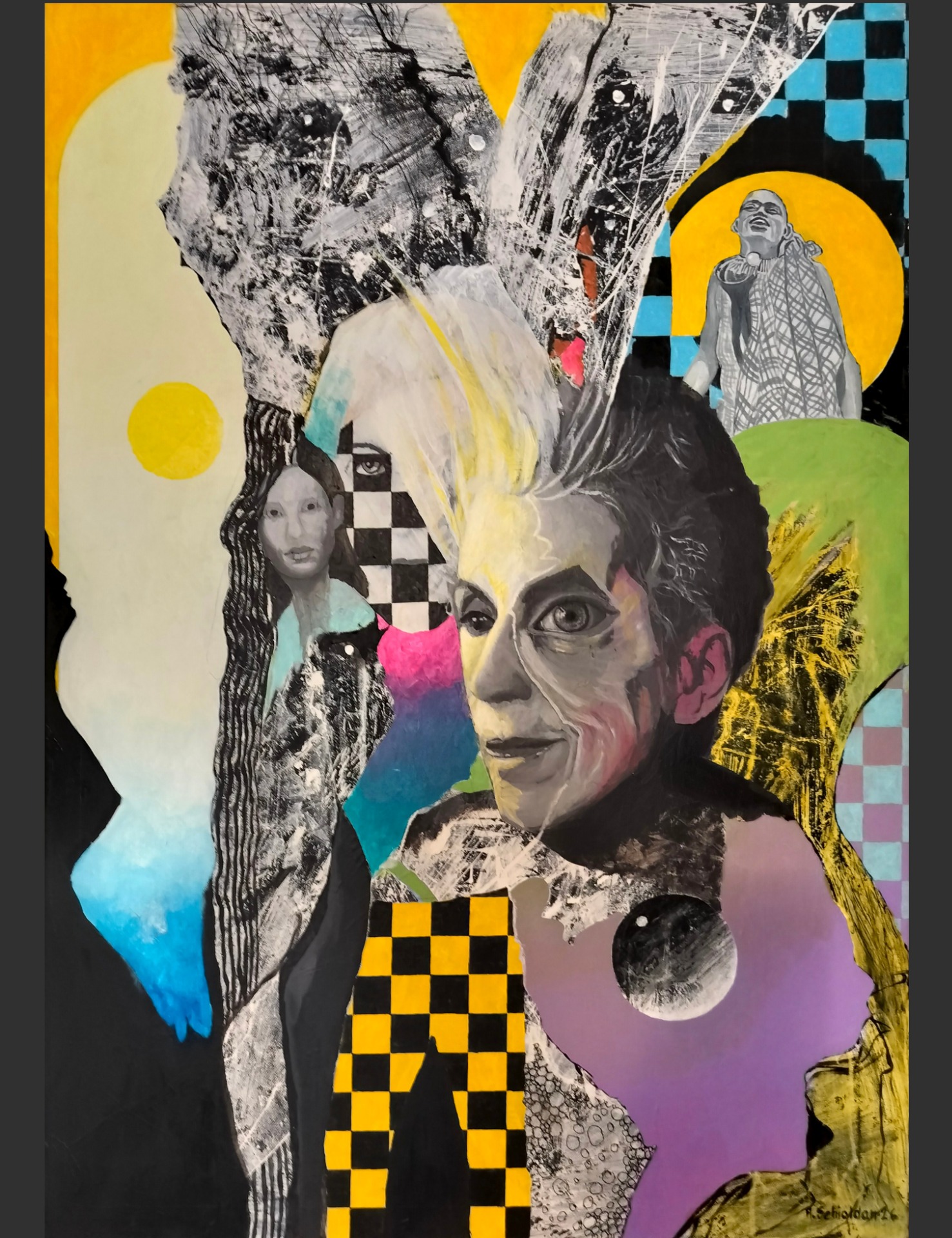An artist has more than a normal view on the surrounding being.